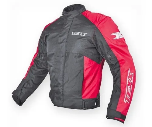 Jaqueta Motociclista Texx Ronin Impermeavel Vermelho Brind