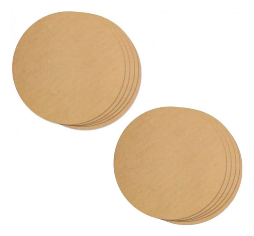 Bases Para Sousplat Mdf 22 Cm (conj. 10 Unidades)