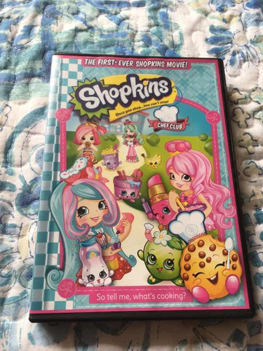 Película Dvd  Shopkins // Inglés//infantil//chef Club