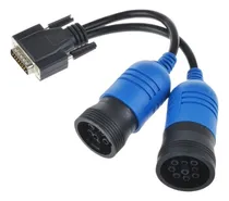 Comprar . Adaptadores De 6 Y 9 Polos Para Nexiq Y Deutsch Cummins