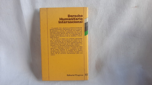 Imagen 2 de 5 de Derecho Humanitario Internacional Igor Blischenko Progreso
