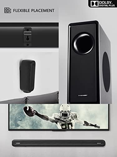 Barra De Sonido Envolvente De 5.1 Canales Con Dolby Audio, B