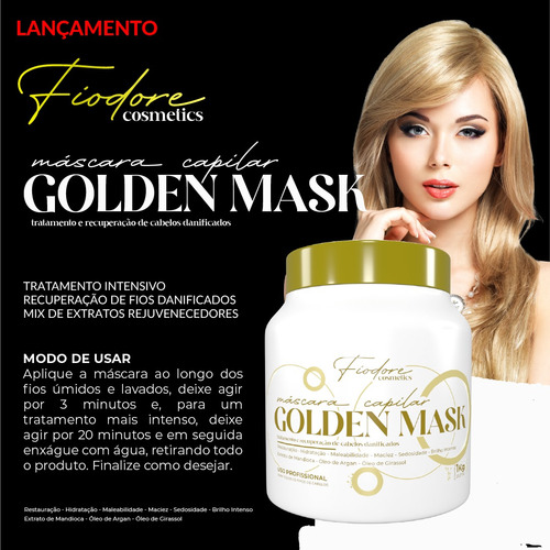 Golden Mask Kit Recuperação Instantânea