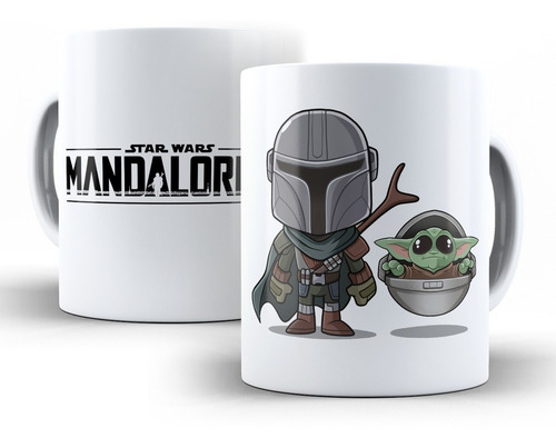 Imagem 1 de 1 de Caneca The Mandalorian (o Mandaloriano)