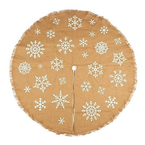 Juvale De 60 Pulgadas De Navidad Falda Del Árbol - Circular 