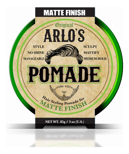 Arlo's Pomade - Mate 3 Onzas