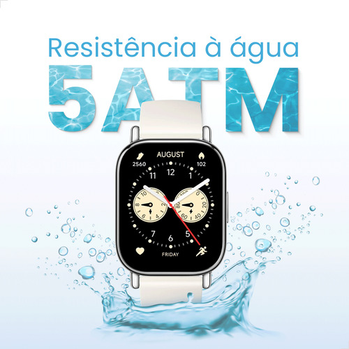 Relógio Smartwatch Redmi 5 Lite Gps Tela 1.96' Amoled 5atm