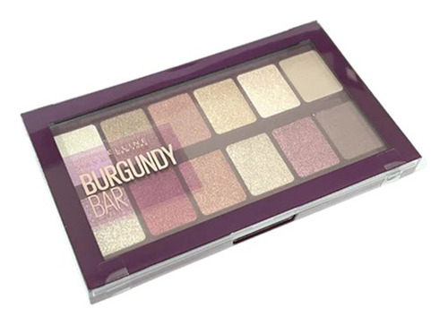 Paleta De Sombras Maybelline Burgundy Bar