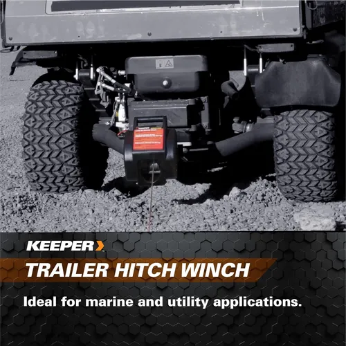 Cabrestante Portátil Ktsl2000rm Tracker Series 12v Dc 2000lb