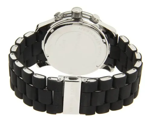 Relógio Michael Kors Mk8107 Orig Chron Anal Black | Parcelamento
