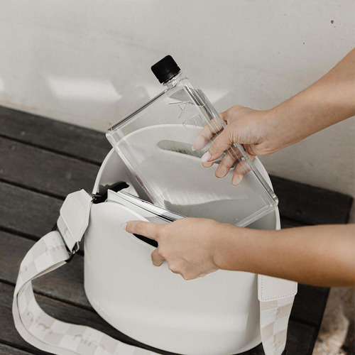 Memobottle A5-750ml - Botella De Agua Delgada Y Plana Diseña
