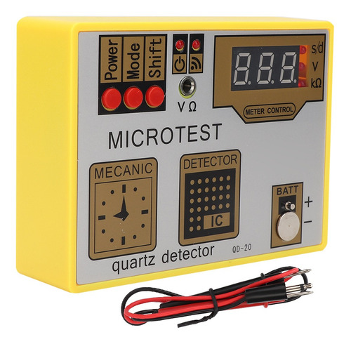 Imagen 2 de 10 de Probador De Pulso De Batería De Reloj Qd-20 Probador De Movi