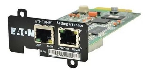 Imagen 5 de 9 de Tarjeta De Monitoreo Snmp Eaton Para Ups Online Ethernet Lan