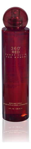 Bruma Corporal Perfume Perry Ellis 360 Red Para Mujer 240 Ml