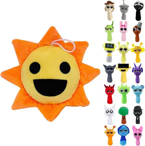 comprar Pa Peluche Sprunki, Peluche Sprunki Game, Wenda Sprunki
