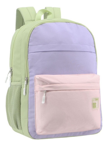 Mochila Influencer 17 PuLG Escolar Primaria Secundaria Color Color Lila 6832313