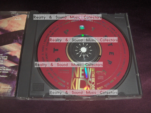 New Kids On The Block Step By Step Cd Cbs Usa 1990 (Usado)