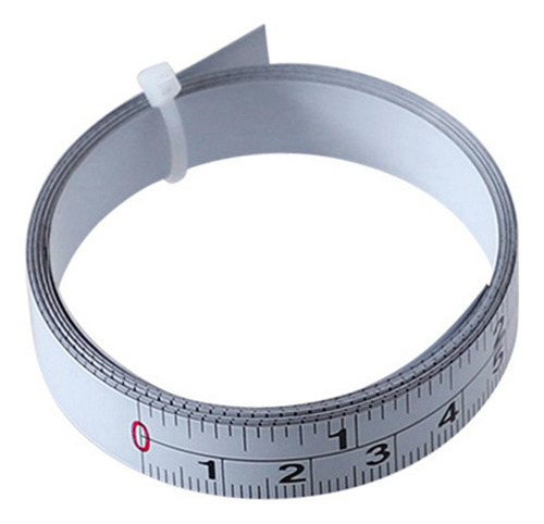 Fita Métrica De Metal Com Suporte, Régua De Bancada 2m R