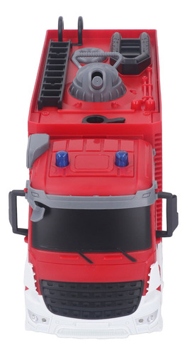 Juguete De Camión De Bomberos Con Control Remoto Rc Interact