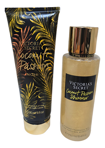 Victoria's Secret Coconut Passion Noir Shimmer Crema+splash