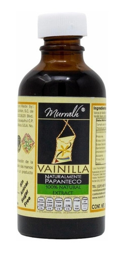 Extracto De Vainilla Natural 50 Ml 