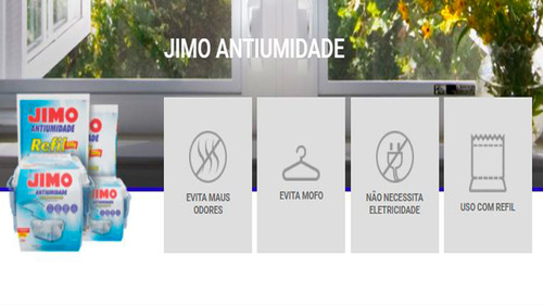 Jimo Antiumidade Antimofo Residência Armário Banheiro 200g