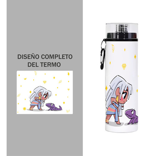 Termo Cilindro Princesas Botella 750ml Kida