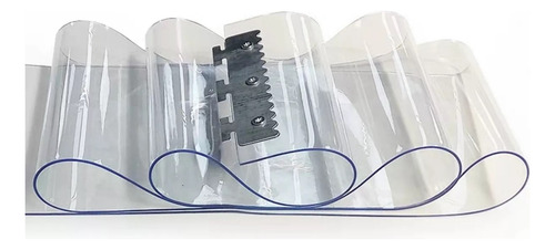 Cortina Lama Pvc Industrial Transparente Plasticas Rollo