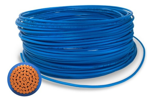 Cable Libre De Halógenos 2.5mm Azul (r100)