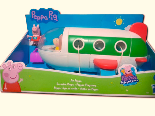 Peppa Pig Adventures Peppa En Avión Empaque Con Detalle