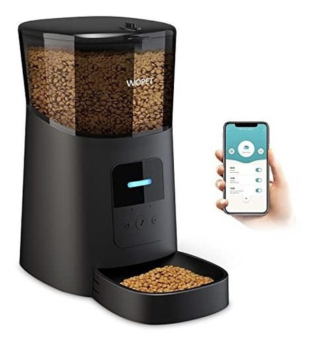 Alimentador Automatico Para Gatos Wopet 6l, Alimentador Int