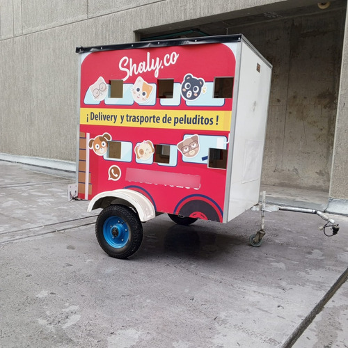 Trailer Remolque Pequeño Para Moto