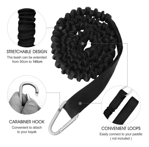 Paquete De 4 Paquetes De Correas Enrolladas For Kayak, Lige