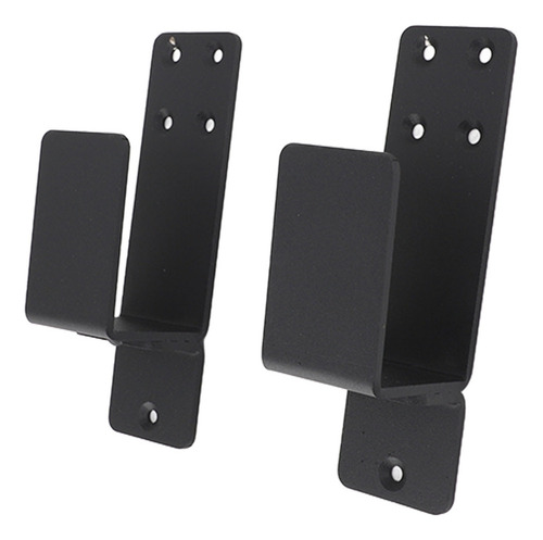 Nuevo Soportes De Barra Abierta For Puertas, 2 Unidades