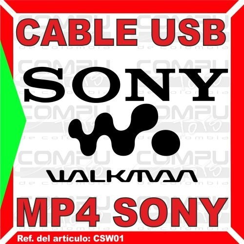 Imagen 5 de 6 de Mp4 Sony Walkman Cable Usb Datos Ref Csw01 Computoys Sas