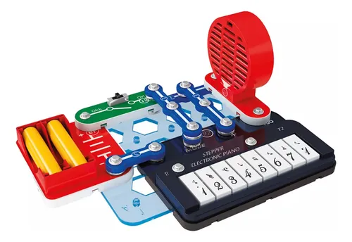 Juego De Ciencia Infantil Piano Electrico Techkids