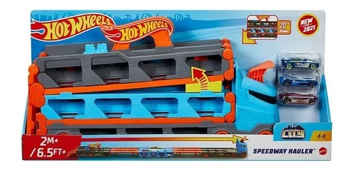 Hot Wheels City Guincho Pista Corridas Speedway Hauler Gvg37