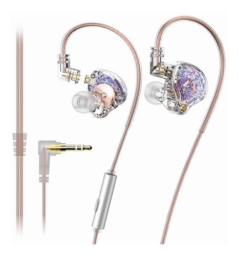 Audífonos In-ear Hifi Lm3 Estrellas Con Micrófono