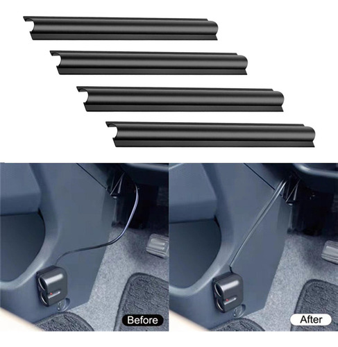 4 Piezas De Protector De Cables For Coche, Funda Para