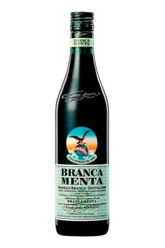 Aperitivo Fernet Branca Menta Botella 750 Ml X 1 Unidad