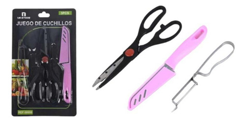Set Cuchillo, Cortador Y Tijera