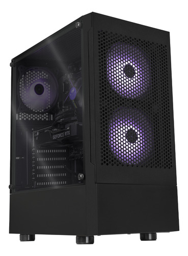 Xtreme Pc Geforce Rtx 3050 I5 16gb Ssd 500gb 2tb Black Mesh