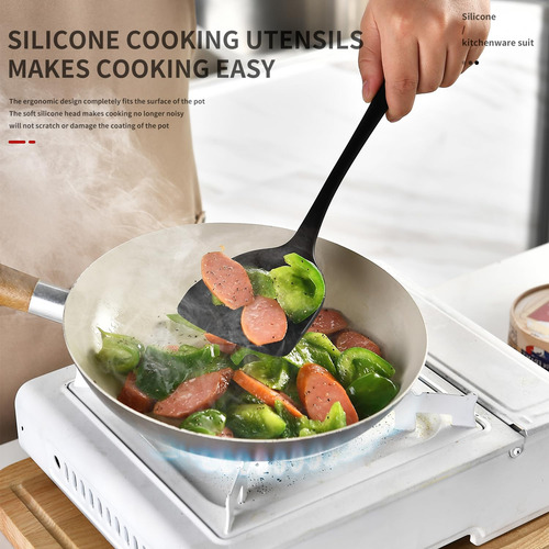 Utensilios De Cocina De Silicona Resistentes Al Calor