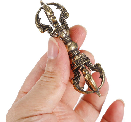 Veemoon Feng Shui Fornece Bronze Vajra Pilão Vajra Dorge Phu