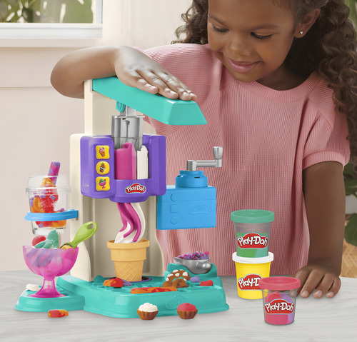 Masas Y Plastilinas Play-doh Heladería Multicolor