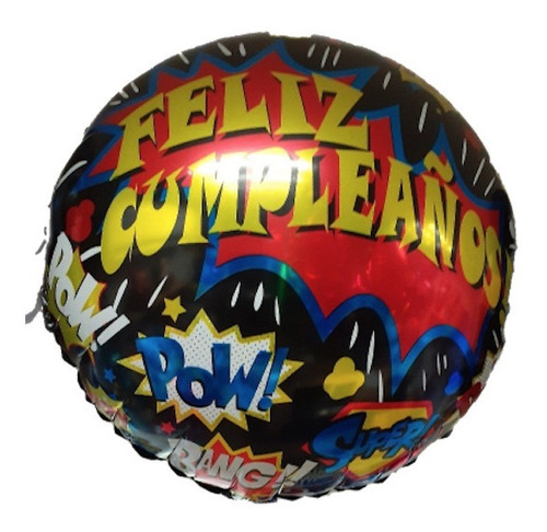 Globos Metalizado Feliz Cumpleaños 14 35cm Happy Birthday