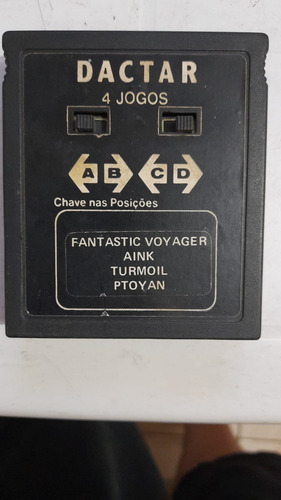 Fantastic Voyager Aink Turmoil Ptoyan Dactar 4 Em 1 Atari (Usado)