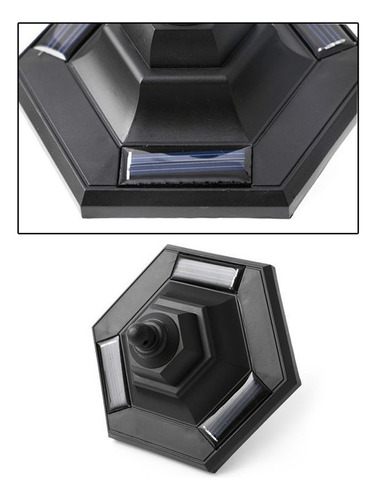 P O Solar Power Led Way 606o, Montaje En Pared, Paisaje, Jar