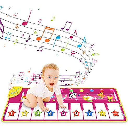 Alfombrilla De Piano Con Teclado Musical Para Niños