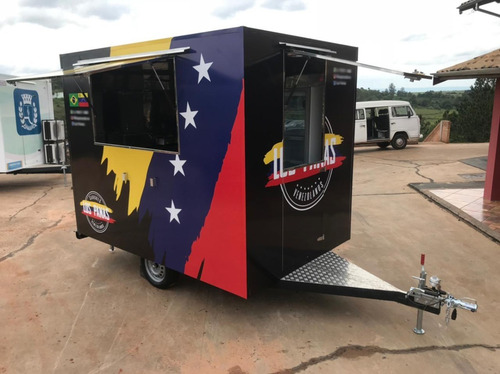 Trailer Food Truck 3mx2m Com Freio - 10x Sem Juros No Cartão